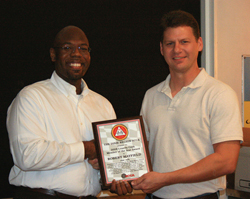 Robert Mayfield, Member of the Year